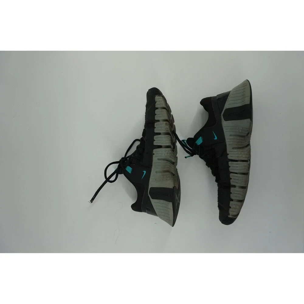 Nike‎ Free Metcon 4 Training Shoes HIIT Gym Sneakers Black Teal Mens 10.5
